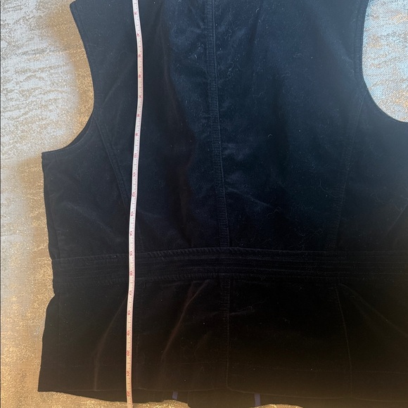 Charter Club Black Sleeveless Vest - Picture 6 of 7